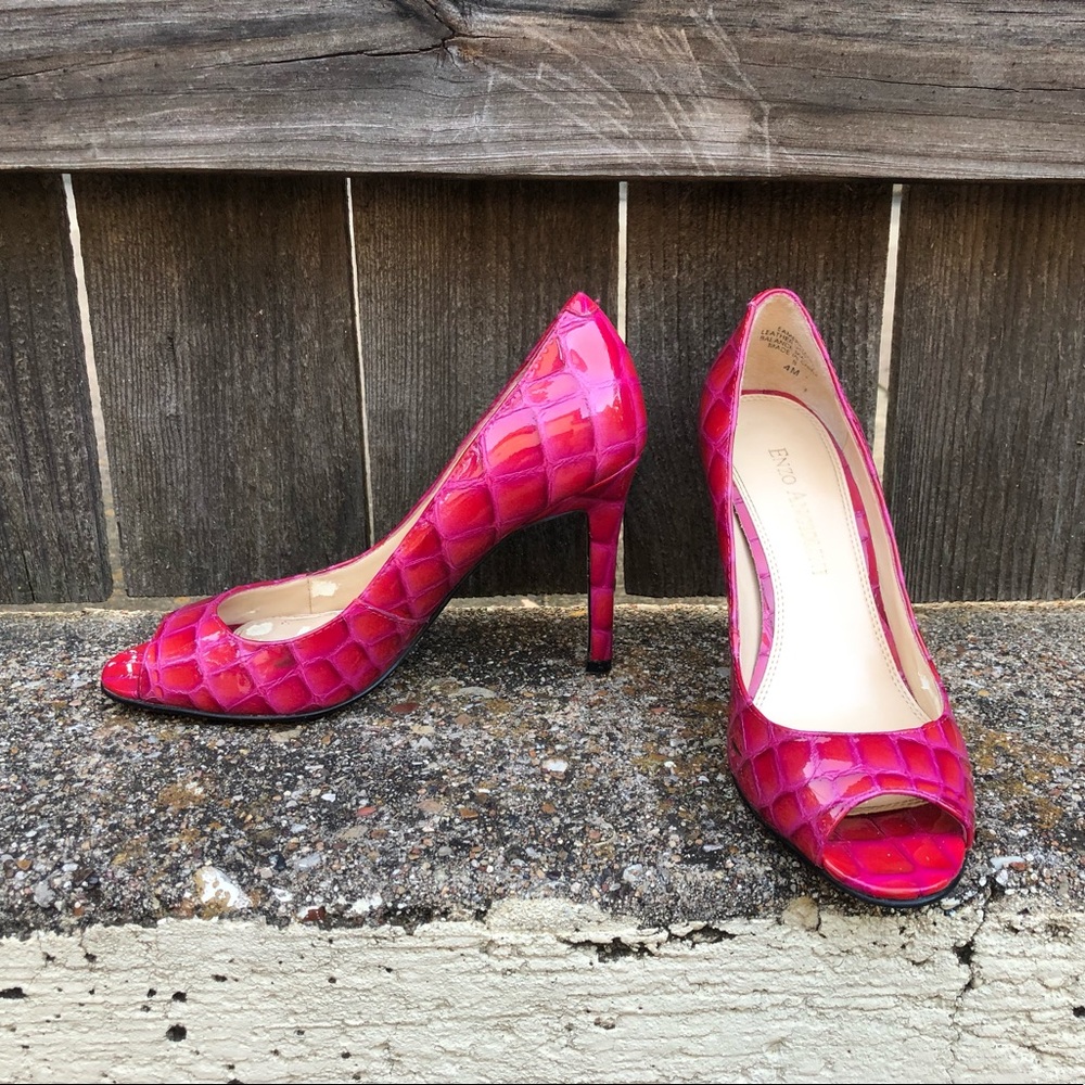 Enzo Angiolini - size 4M, Merryann, hot pink